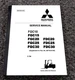 Mitsubishi FDC25 Forklift Lift Truck Shop Service Repair Manual 5-'84