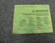 Mitsubishi FG25 FG30 Forklift Lift Truck Owner Operator Maintenance Manual