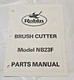 Robin Brush Cutter Model NB23F Parts Manual Original OEM Illustrated 1983