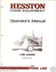 Farm Manual - Hesston - L-330 - Loader - Operator's Manual - 1986 (FM249)