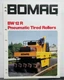 1988 Bomag BW12R Pneumatic Tired Rollers Construction Sales Folder