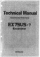 HITACHI EX75US-7 Excavator Operational Principle Technical Manual