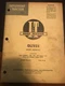 I&T Oliver Super 99GMTC 950 990 995 Tractor Shop Manual Supplement O-13