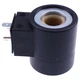 12V Solenoid Valve Coil 7012943 3 Prong DIN For JLG 600AJ 800AJ 450A 450AJ 660SJ