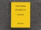 Hitachi Excavator EX160LC-5 Parts Catalog Manual