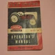 1952 Ford 8N Tractor Operator's Manual for Ford Tractor MPN 3729-52-C