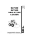 New GEHL SL7600 SL7800 Skid Steer Loader Owners Operators Manual 908274 Bound Bk