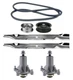 Sears Craftsman YT 3000 42" Mower Deck Parts Kit Spindles Blades Belt Idlers