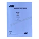 JLG 600A 600AJ Boom Lift Parts Catalog Manual 0300069000-0300087000