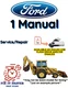 FORD 655A BACKHOE LOADER SERVICE REPAIR SHOP MANUAL PDF USB