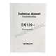HITACHI EX120-5 Excavator Troubleshooting Technical Manual +Schematic