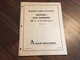 1961 Allis Chalmers Disc Harrows 9 11-b 40 Dealers Parts Catalog # D-31