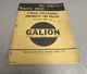 Galion 2087A R7 9-Wheel Self-Propelled Pneumatic Tire Roller Parts Book Manual