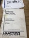 Hyster C160 J30XMT J35XMT J40XMT Electric Rider Truck Parts Manual