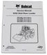 Bobcat S550 Skid Steer Loader Service Manual Shop Repair Book 1 Part # 6989494