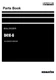Komatsu D41E-6 Bulldozer Parts Catalog Manual SN B20001-B30000