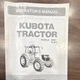 Kubota M96S M108S Tractor Operator's Manual 3N600-9971-7