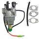 For Honda EB3500X EM3500X EM3500SX EM3500SXK1 EB3800X Generator Carburetor Carb