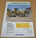 Komatsu WA500-1 Radlader Wheel Loader Brochure Prospekt DE