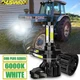 2 LED light bulbs Kit For Ford Tractor TW5 TW15 TW25 TW35 2310 2610 headlights