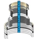 707-99-46420 Stick Arm Cylinder Seal Kit Fits Komatsu PC160LC-7-E0