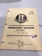 Vtg 1979 International Harvester Shop Manual - Manual IH-45 - free postage