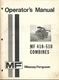 Farm Manual - Massey Ferguson - MF 410 510 Combine - Operator's - c1974 (FM417)