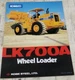 Kobelco LK700A Front End Loader Wheel Loader Sales Brochure 87016000 F
