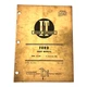 I &T Shop Service FO-29 Ford Tractor 6000 Commander 6000 Model Repair Manual