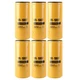 6Pcs Oil Filter 1R-1807 for CAT 235B 312D 320B 320D 322B 3116 3126 3126B 3306B