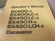 Volvo EX400-5 EX400LC-5 EX450LC-5 EX450H-5 EX450LCH-5 Excavator Operators Manual