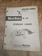 New Idea Operators Manual HL-103 501 Hydraulic Loader