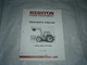 Hesston L-350 L-350H loaders operator's manual