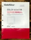 Goldstar CA-32 1465DLs Color Monitor Service Manual *Original*