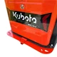 Kubota SVL 75 - 3 Skid Steer Rear Bumper