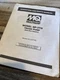 MQ Multiquip QP-3TH Trash Pump Water Instruction Parts Manual Maintenance Book