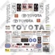 Toyota 7FBEHU18 Decal Kit Forklift -Aftermarket Kit