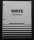 GENUINE WHITE 4-180 FIELD BOSS TRACTOR OPERATORS MANUAL VERY NICE SHAPE