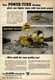 1956 Oliver Tractors Print Advertisement: Model OC-12 Diesel Tractor Powerturn