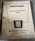 Oliver  OC-15 Crawler Tractor Parts Book DCPA26