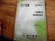 KOBELCO LK700A WHEEL LOADER PARTS MANUAL