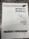 MASSEY FERGUSON MF1545/1550 BLADE OPERATOR MANUAL 4263899M1