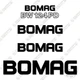 Fits Bomag BW 124PD Drum Roller Decal Kit