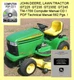 John Deere GT225, GT235, GT235E, GT245 Technical Manual TM-1756 Computer PDF CD