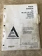Allis Chalmers HD16D, 16DC Dozer Parts Manual Complete Original 5900-Up SN
