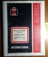 IH International 454 474 574 674 2400 2500 Series A Industrial Tractor Op Manual