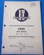 FORD I&T 8000 9000 SERIES TRACTOR SERVICE REPAIR MANUAL