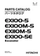 Hitachi EX100-5&nbsp;EX100M-5&nbsp;EX110M-5&nbsp;EX100-5E excavator parts catalog manual