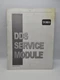 Toro DDS Service Module Manual Book 492-4751