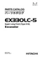 Hitachi EX330LC-5 excavator parts catalog manual
